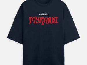 mature myrandi - Unisex Terry Oversized Tee - Image 3