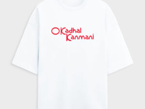 Ok kanmani | Unisex Terry Oversized Tee | Funaadai - Image 1