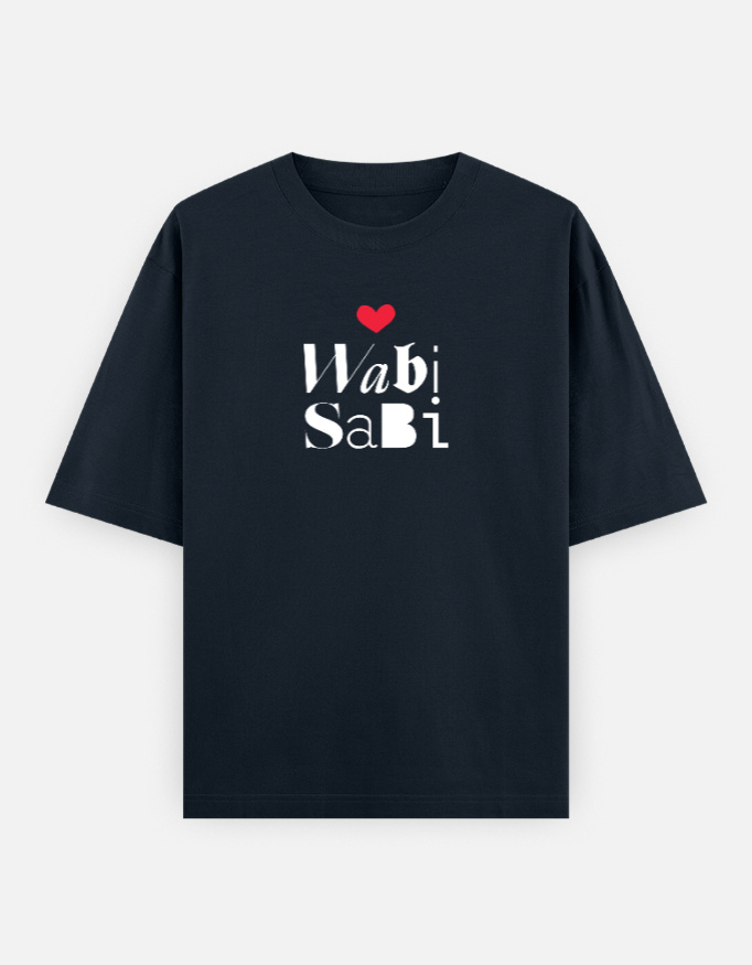 Wabi Sabi | Unisex Oversized Classic T-Shirt | Dark