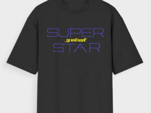 SuperStar-Unisex Oversized Standard T-Shirt | Funaadai - Image 2