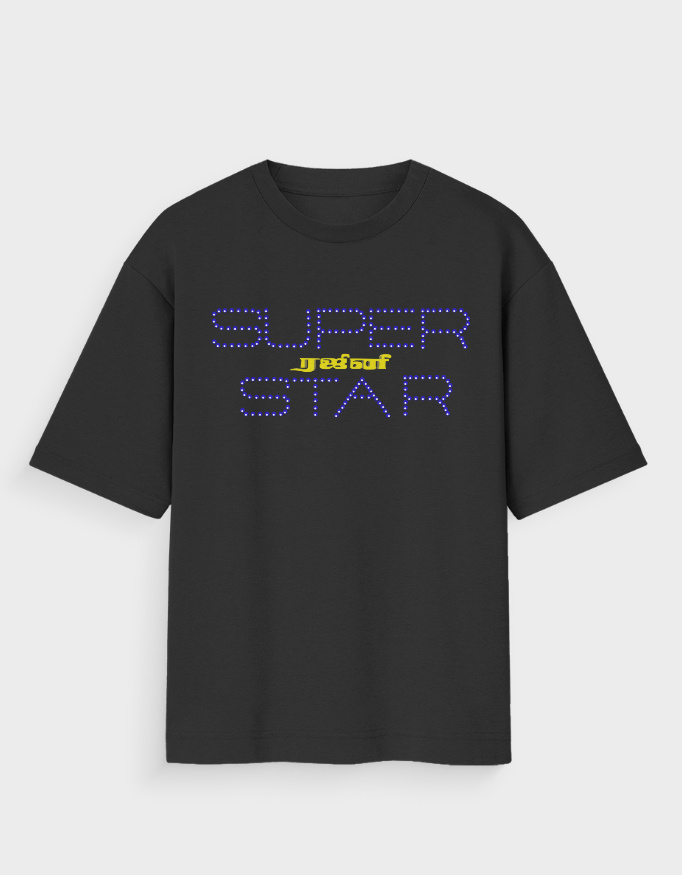 SuperStar-Unisex Oversized Standard T-Shirt | Funaadai