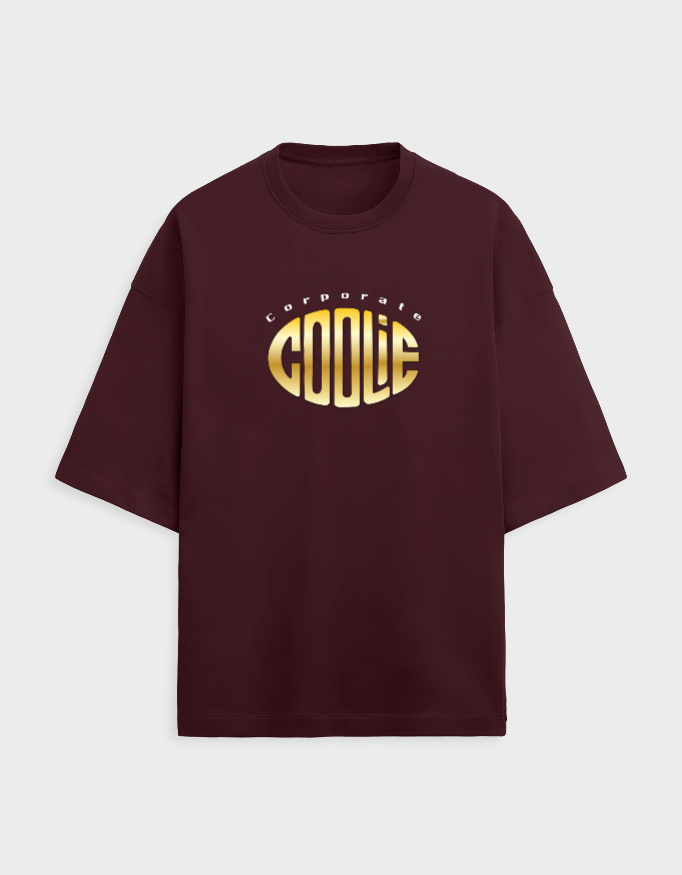 Corporate Coolie | Unisex Terry Oversized Tee | Funaadai