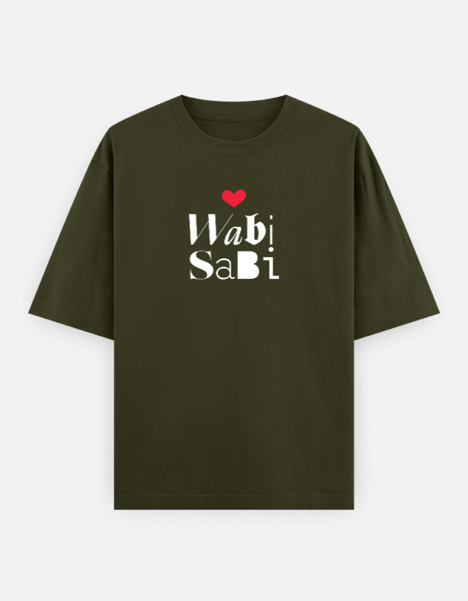 Wabi Sabi | Unisex Oversized Classic T-Shirt | Dark