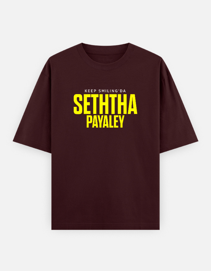Seththa Payaley | Unisex Oversized Classic T-Shirt