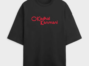 Ok kanmani | Unisex Terry Oversized Tee | Funaadai - Image 8