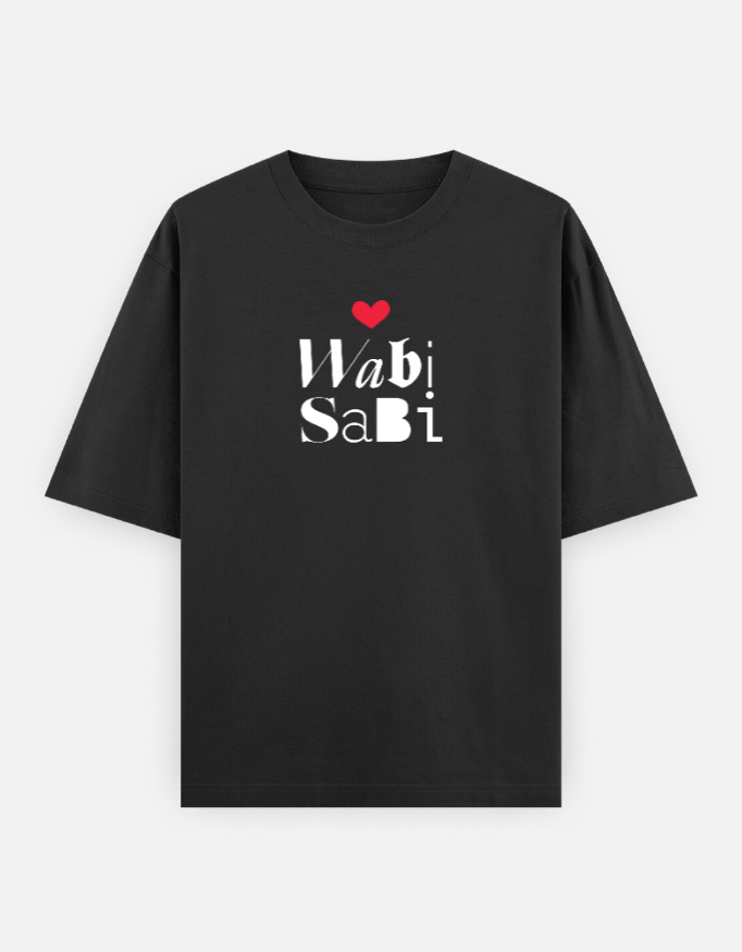 Wabi Sabi | Unisex Oversized Classic T-Shirt | Dark