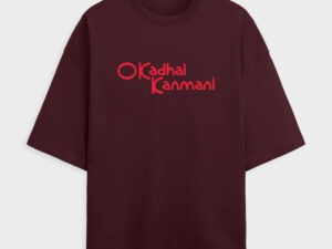 Ok kanmani | Unisex Terry Oversized Tee | Funaadai - Image 11