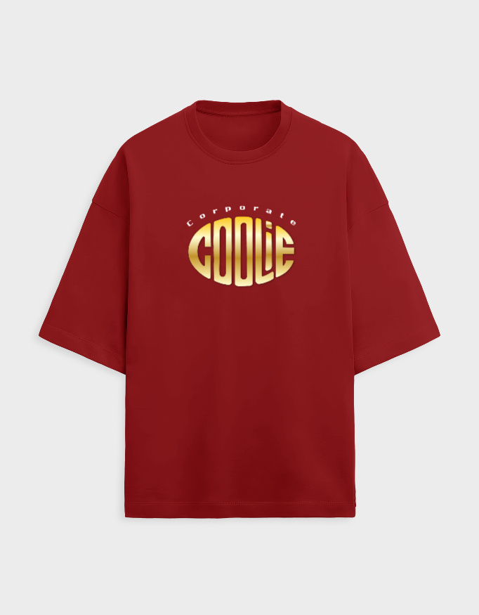 Corporate Coolie | Unisex Terry Oversized Tee | Funaadai