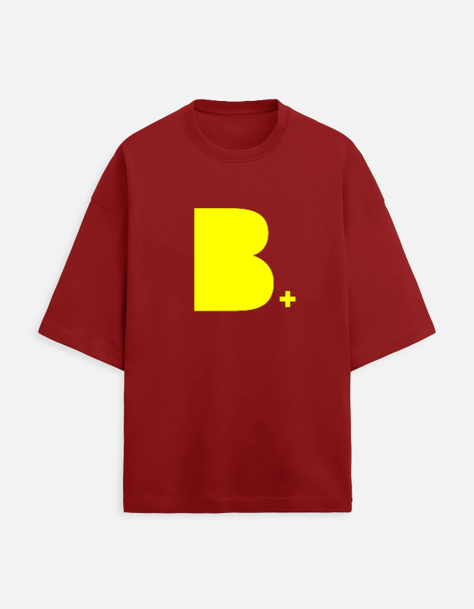 Be Positive | Unisex Terry Oversized Motivation Tee