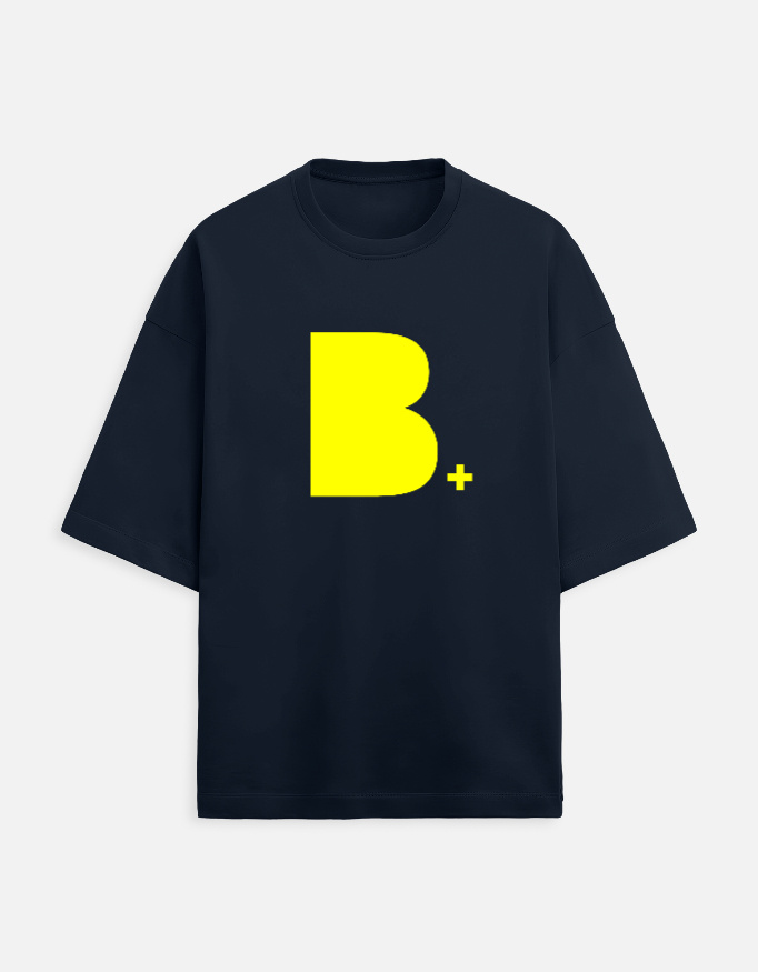 Be Positive | Unisex Terry Oversized Motivation Tee