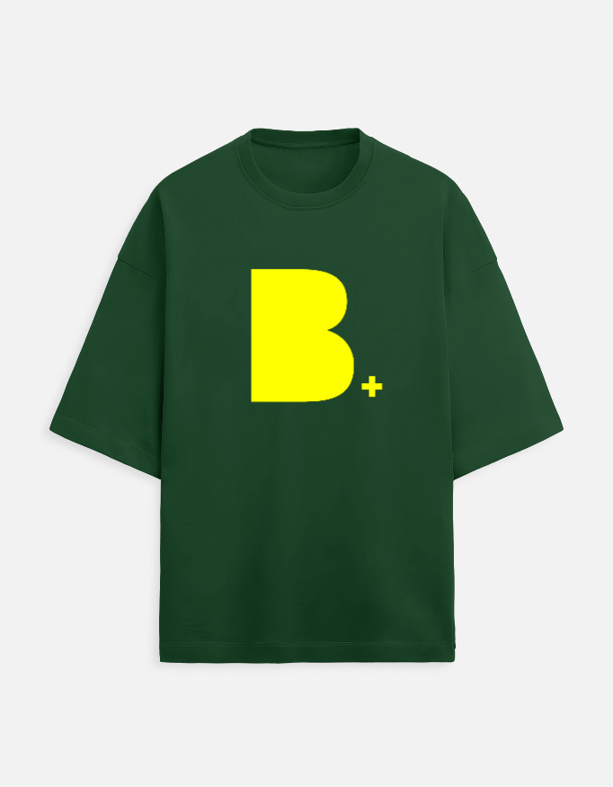 Be Positive | Unisex Terry Oversized Motivation Tee