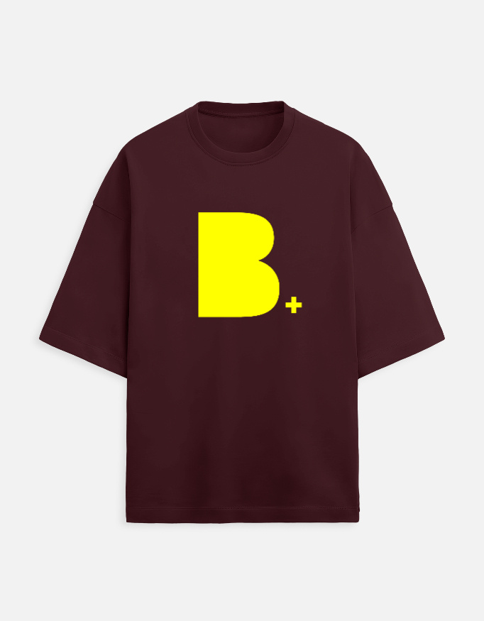 Be Positive | Unisex Terry Oversized Motivation Tee