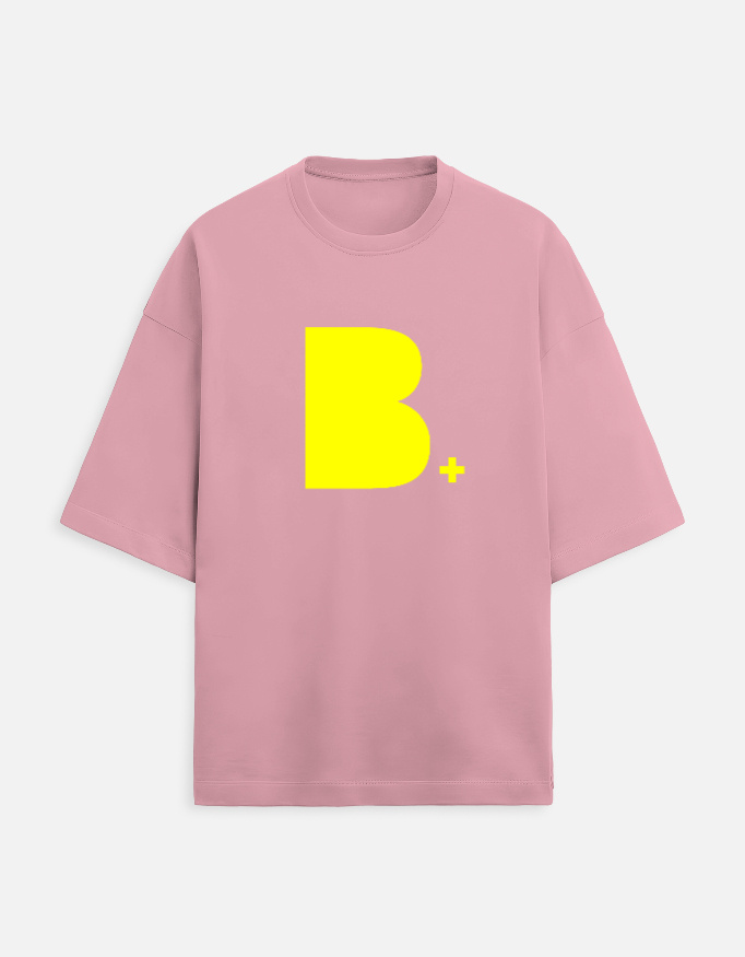 Be Positive | Unisex Terry Oversized Motivation Tee